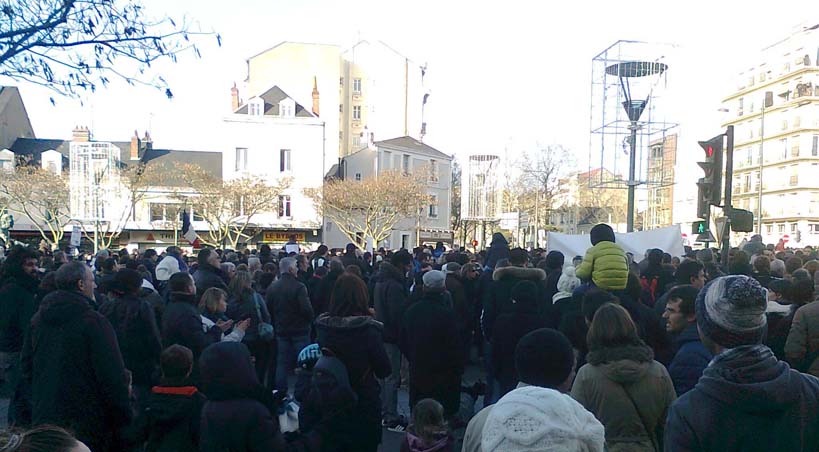 Manifestation du 11.01.2015